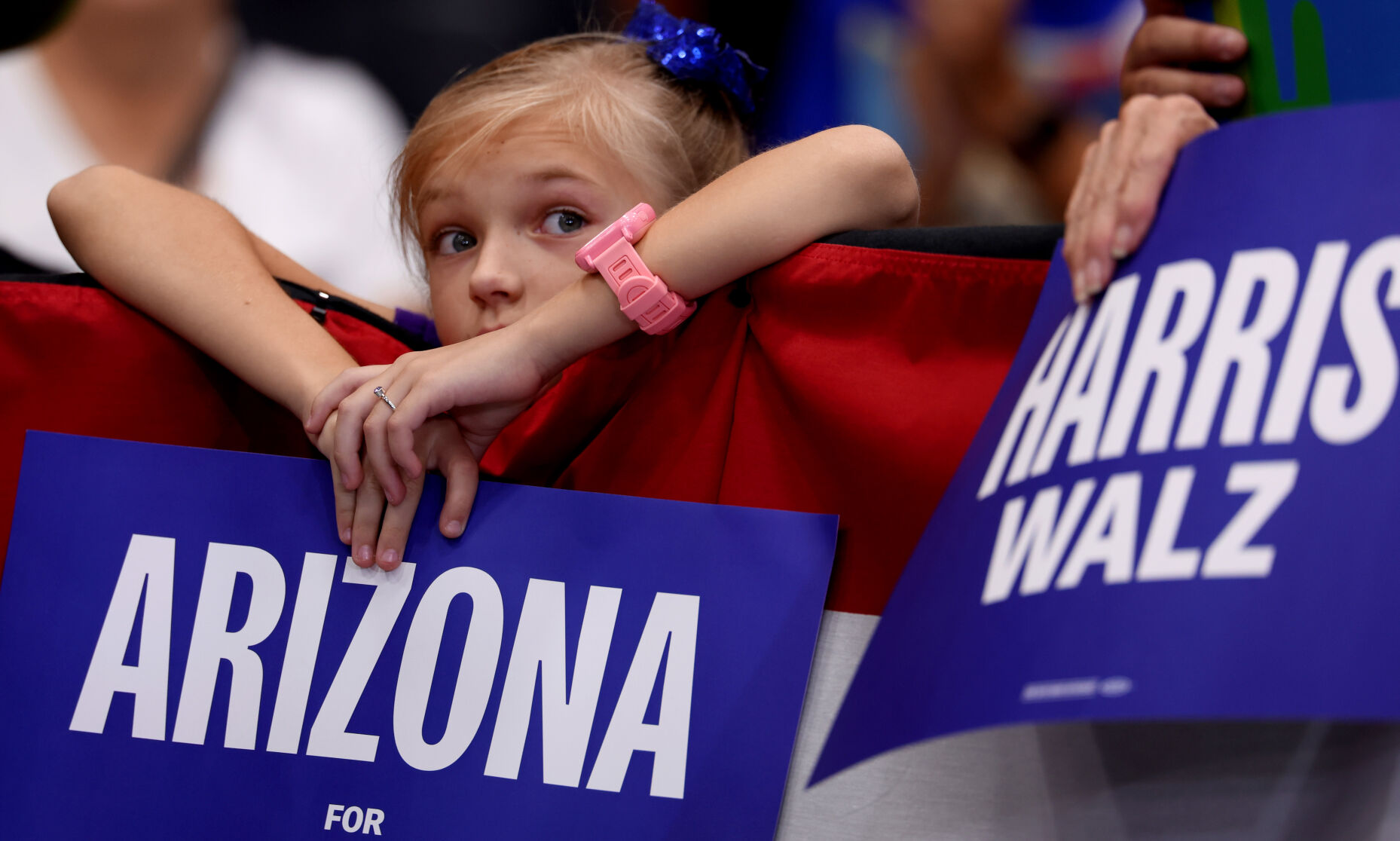 Vice-president candidate Tim Walz rallies in Tucson